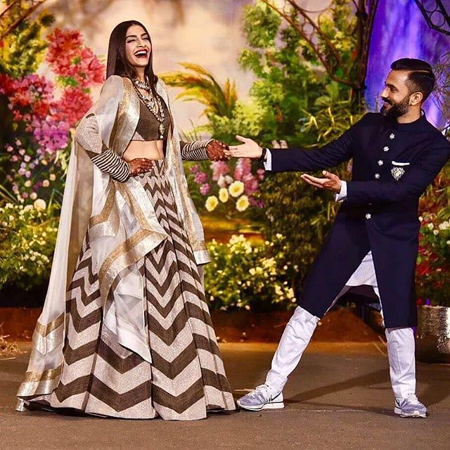 Sonam Kapoor Ahuja and Anand Ahuja