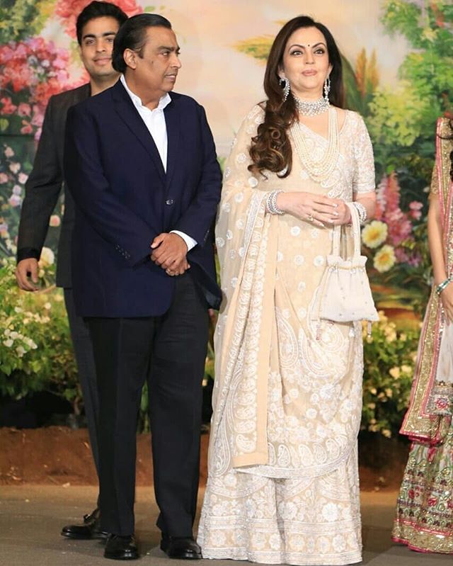 Mukesh Ambani and Nita Ambani