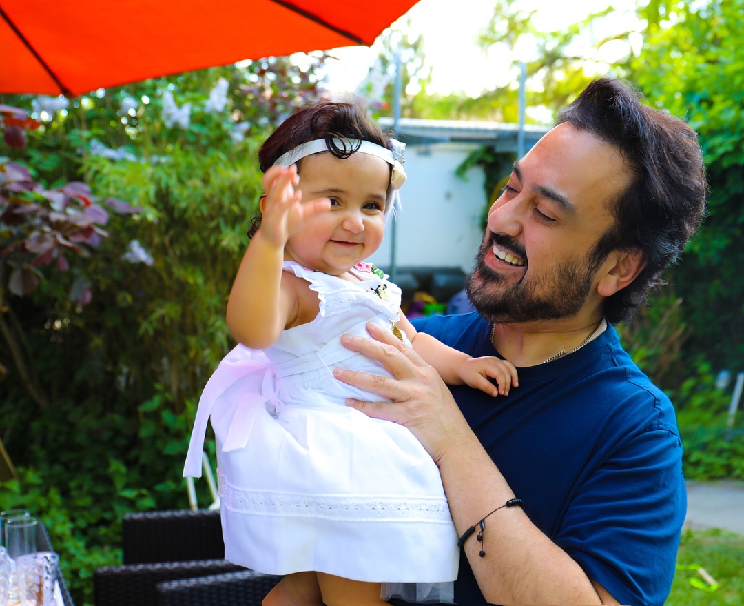 Adnan Sami Daughter Medina First Birthday