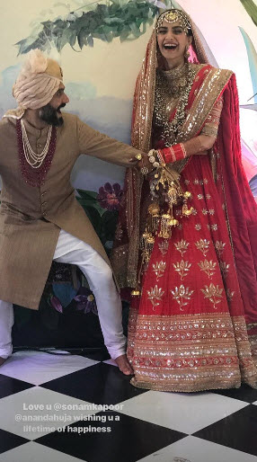 Sonam Kapoor Ahuja and Anand Ahuja