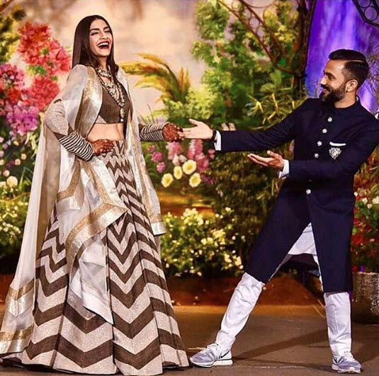 Sonam Kapoor Ahuja and Anand Ahuja