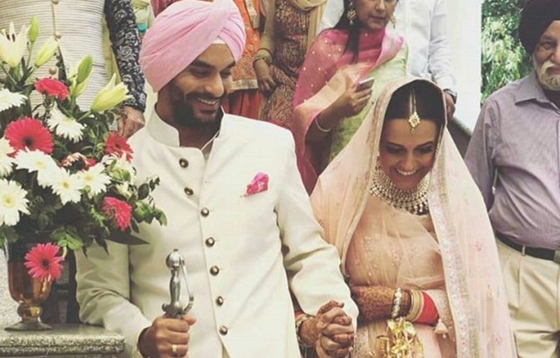 Neha Dhupia And Angad Bedi