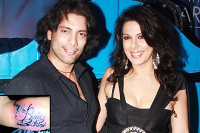 Akashdeep Saigal tattoo