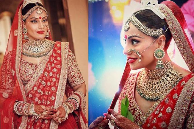 10 Famous Bollywood Brides Who Wore Stunning Jewellery At Their Wedding