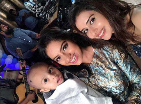 Deepika Singh Goyal, Charu Asopa and Soham Goyal