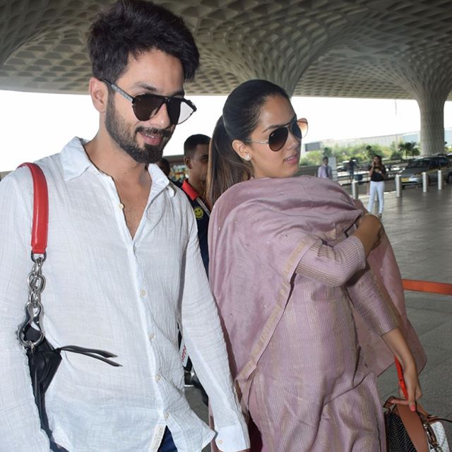Shahid Kapoor and Mira Rajput Kapoor