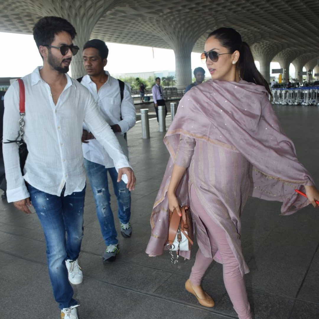 Shahid Kapoor and Mira Rajput Kapoor