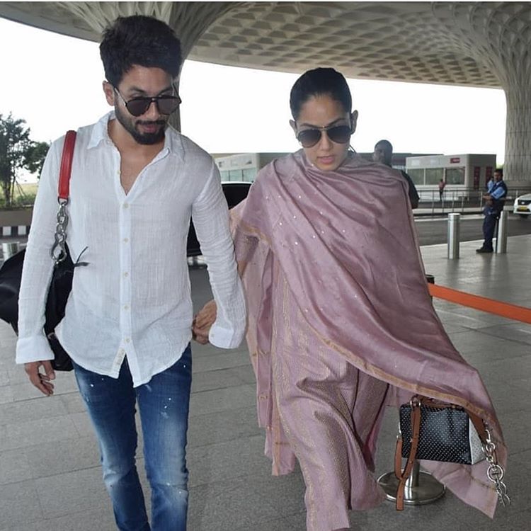 Shahid Kapoor and Mira Rajput Kapoor