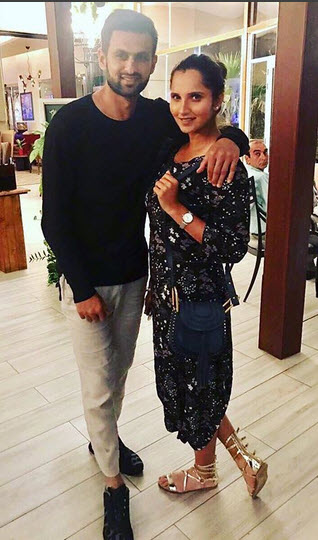 Sania Mirza And Shoaib Malik