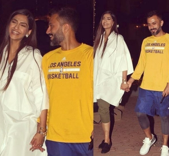 Sonam Kapoor Anand Ahuja Greece Honeymoon
