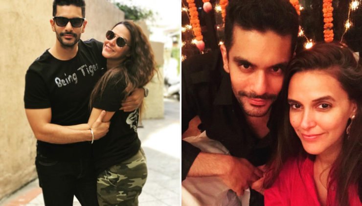 Neha Dhupia and Angad Bedi