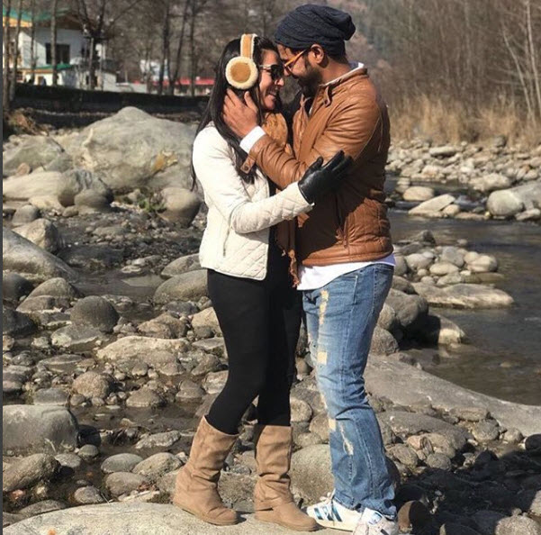 Shabir Ahluwalia birthday wish for kanchi Kaul