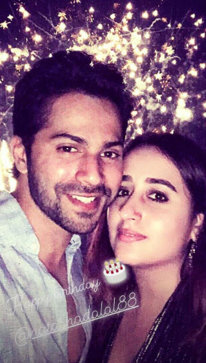 Varun Dhawan And Girlfriend Natasha Dalal Dinner Date