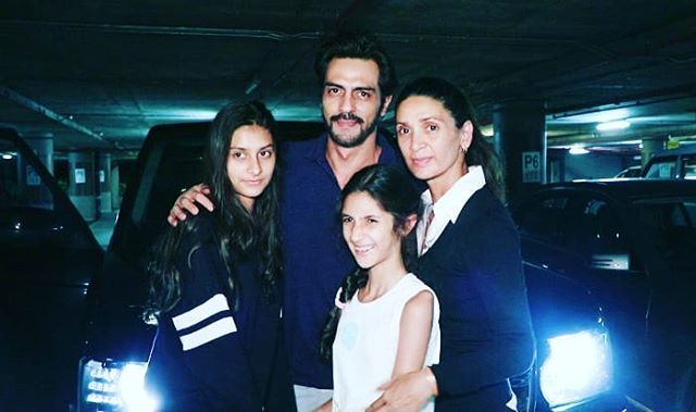Arjun Rampal and Mehr Jesia