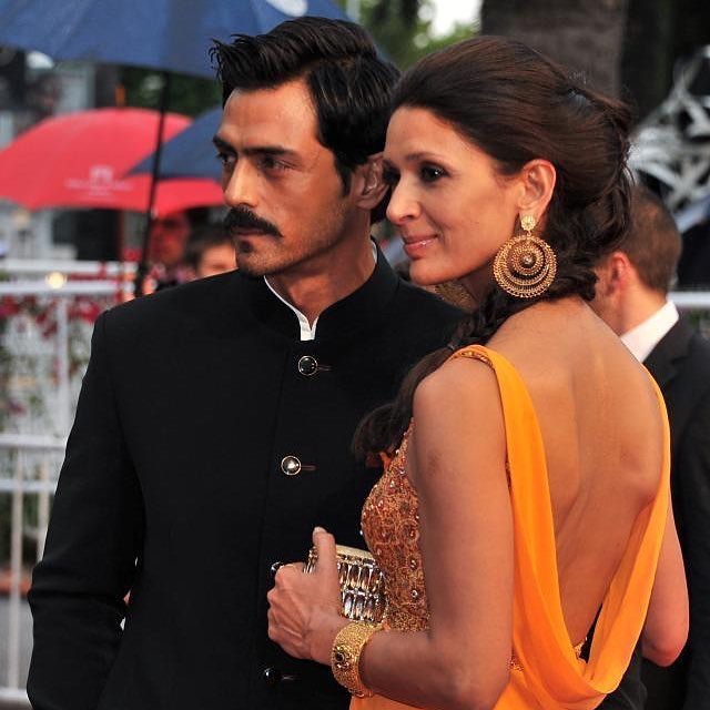 Arjun Rampal and Mehr Jesia