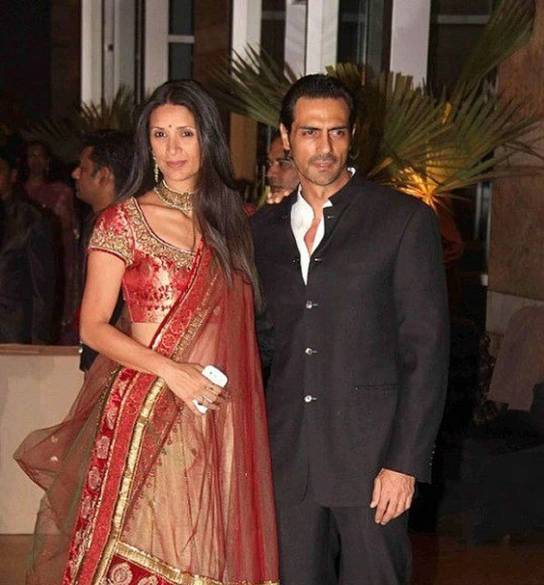 Arjun Rampal and Mehr Jesia