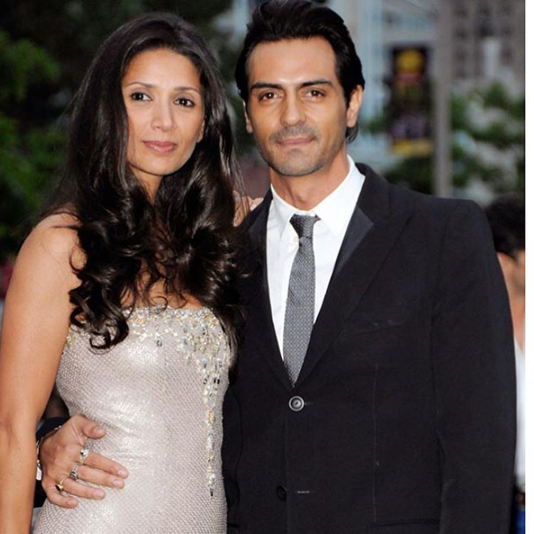 Arjun Rampal and Mehr Jesia