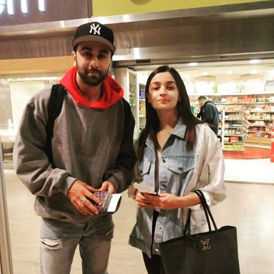 Ranbir Kapoor and Alia Bhatt