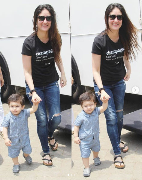 Kareena with Taimur