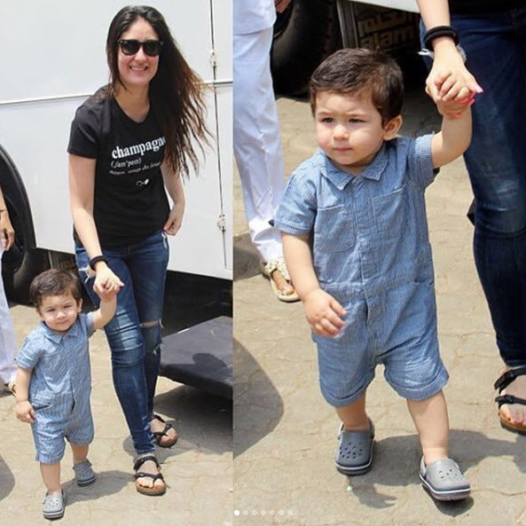 Kareena Kapoor and Taimur Ali Khan