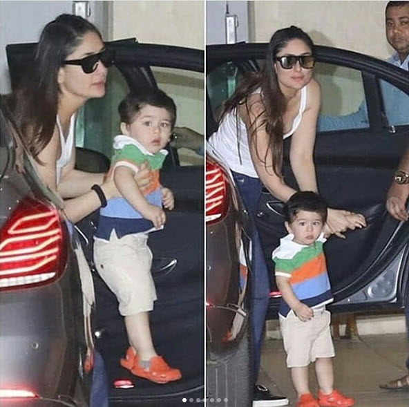 Kareena Kapoor and Taimur Ali Khan