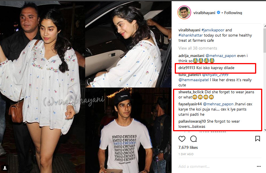 Janhvi Kapoor Trolled For Her Dress