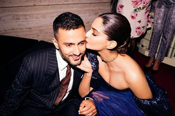 Sonam Kapoor Ahuja and Anand S Ahuja