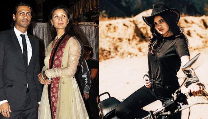 Arjun Rampal, Mehr Jessia and Natasa Stankovic