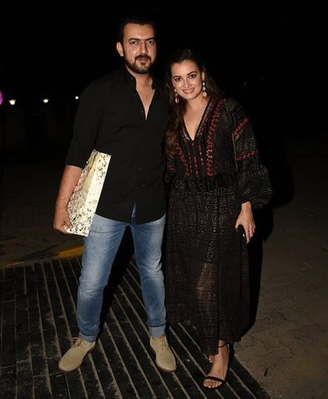 Dia Mirza and Sahil Sangha