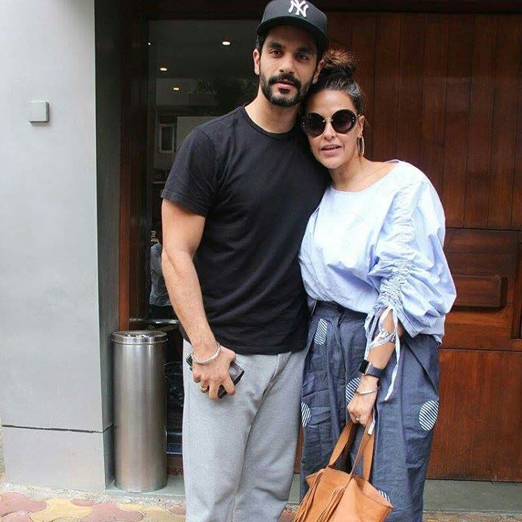 Neha Dhupia and Angad Bedi