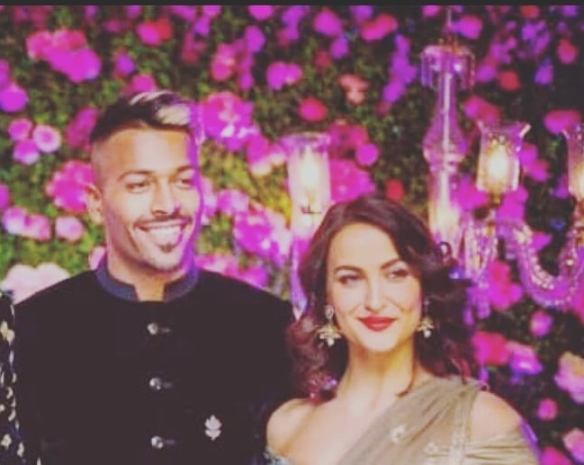 Hardik Pandya and Elli AvrRam