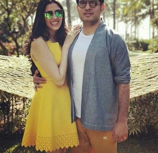 Akash Ambani and Shloka Mehta