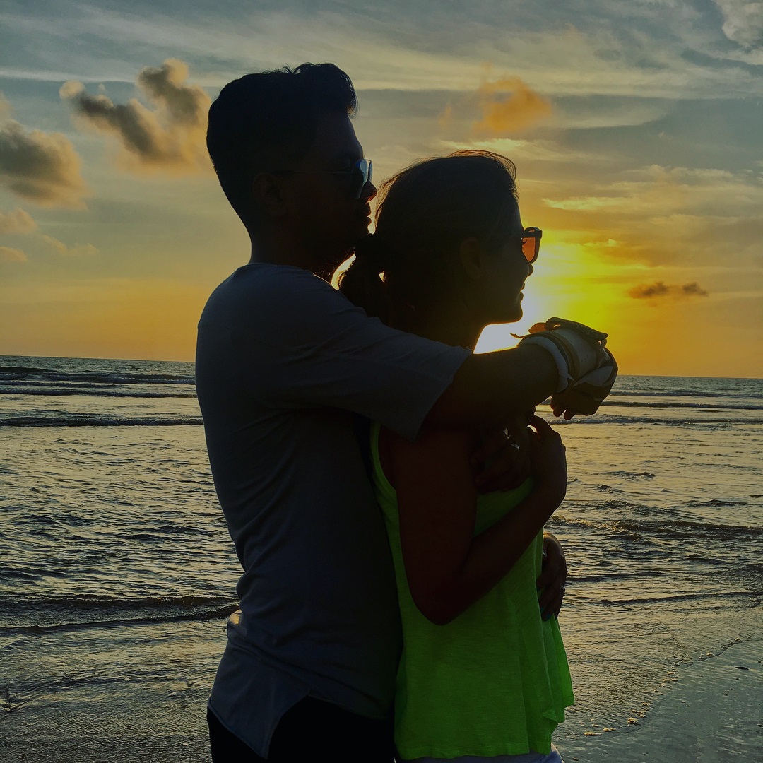 Hina Khan rocky in goa