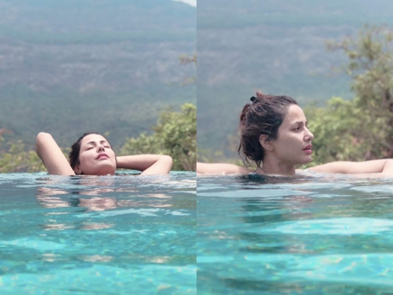 Hina Khan rocky in goa