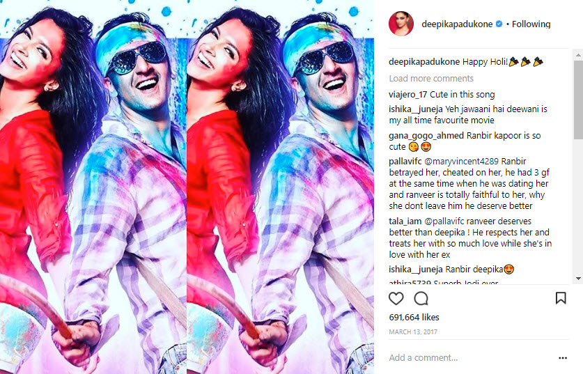 Ranbir Kapoor and Deepika Padukone