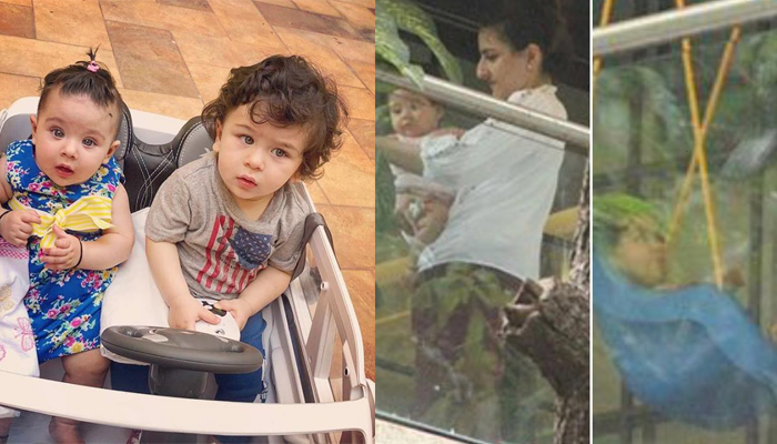 Taimur Ali Khan In London With Kareena And Saif