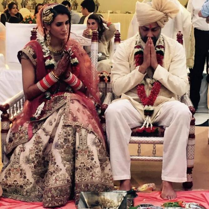 Abhishek Kapoor And Pragya Kapoor Wedding Pic