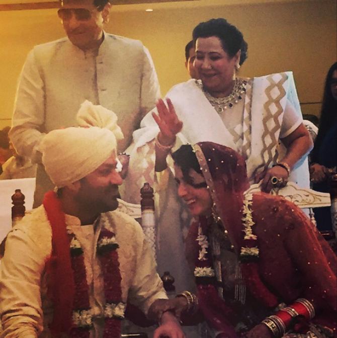 Abhishek Kapoor And Pragya Kapoor Wedding Pic