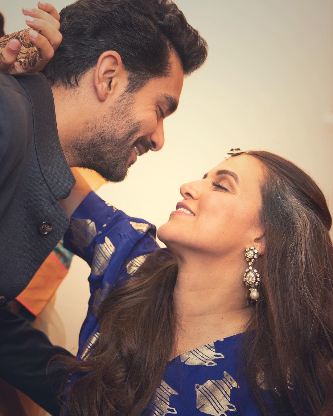 Neha Dhupia and Angad Bedi