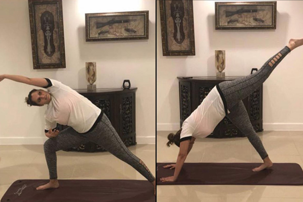 Sania Mirza And Exercise
