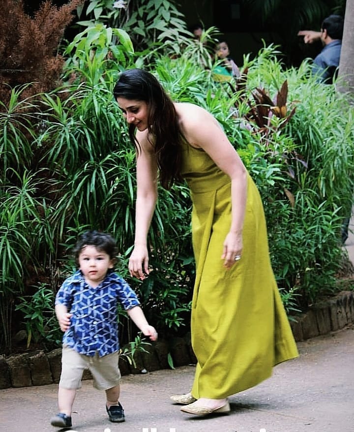 Kareena Kapoor Khan and Taimur Ali Khan