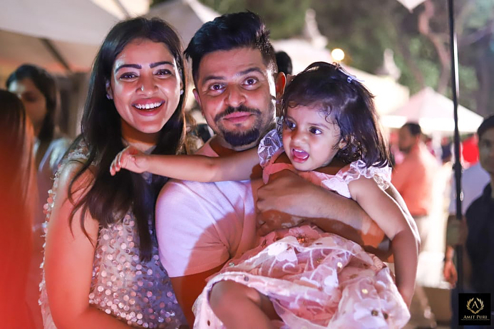 Suresh Raina and Priyanka Chaudhary Raina