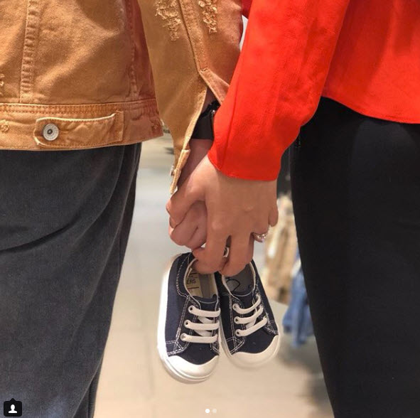 Rukmini Sahay baby shower