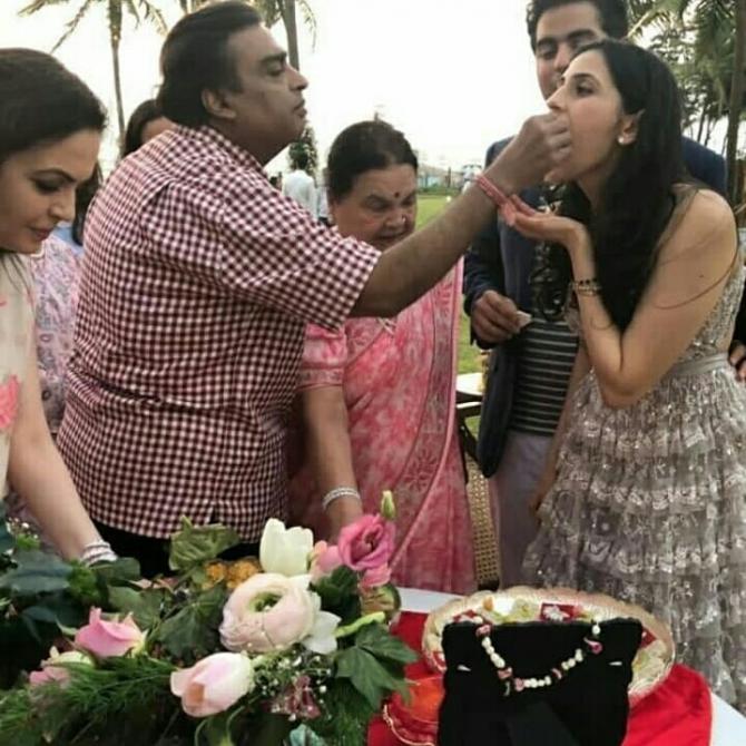 Mukesh Ambani And Shloka Mehta