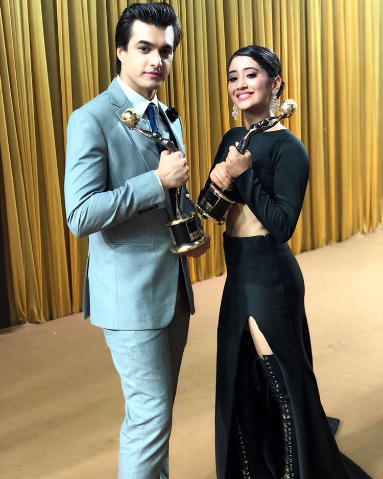 Shivangi Joshi and Mohsin Khan