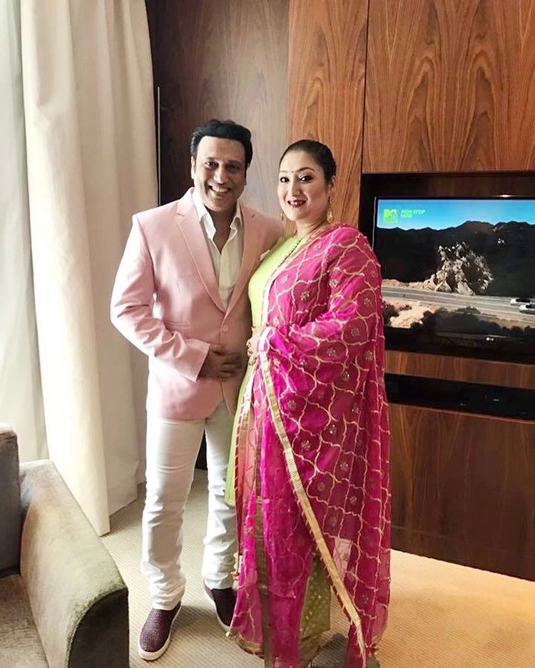 Govinda and Sunita Ahuja