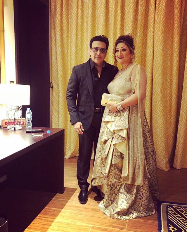 Govinda and Sunita Ahuja