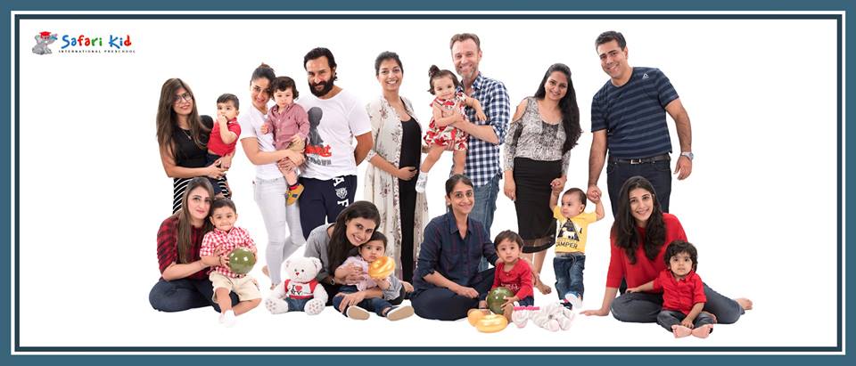 Taimur, Saif and Kareena