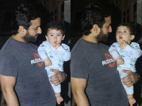 Saif and Taimur
