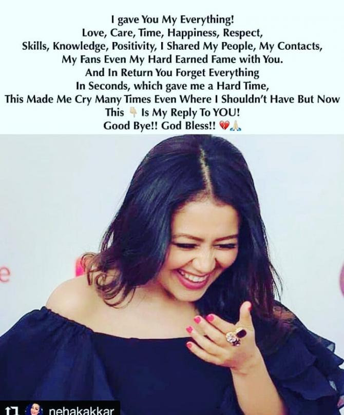 Neha Kakkar And Himansh Kohli